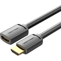 AHCBI Кабель-удлинитель Vention HDMI High speed v2.0 with Ethernet 19F/19M - 3м