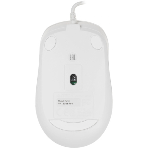 FM10WHITE Мышь A4Tech Fstyler FM10 белый/серый оптическая 1600dpi USB 4but (FM10 WHITE) фото 2 FM10WHITE Мышь A4Tech Fstyler FM10 белый/серый оптическая 1600dpi USB 4but (FM10 WHITE) фото 2