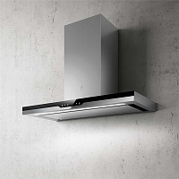 METEORITEIX/A/90-PRF0147272 Вытяжка ELICA/ Т-образная, 90см, 1200м3, сенсорное управление+пульт ДУ(опция), NO-DROPS, нержавеющая сталь+черное стекло