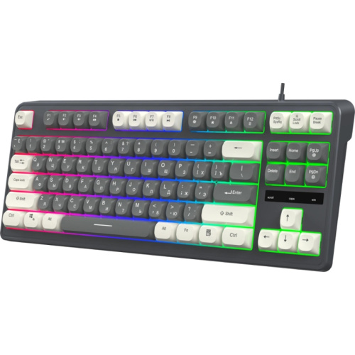 1790385 Клавиатура Oklick 711G серый/белый USB Multimedia for gamer LED (1790385) фото 8 1790385 Клавиатура Oklick 711G серый/белый USB Multimedia for gamer LED (1790385) фото 8