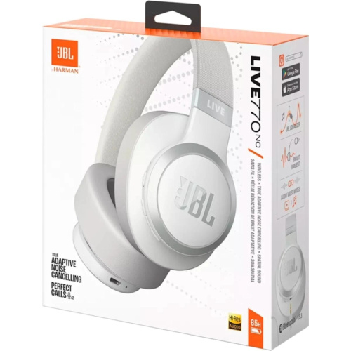 JBLLIVE770NCWHT Гарнитура накладные JBL Live 770NC белый беспроводные bluetooth оголовье (JBLLIVE770NCWHT) фото 10 JBLLIVE770NCWHT Гарнитура накладные JBL Live 770NC белый беспроводные bluetooth оголовье (JBLLIVE770NCWHT) фото 10
