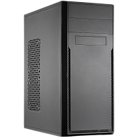 FL-302 Корпус без блока питания/ Case Foxline FL-302, ATX, 2x5.25EXT, 1x3.5EXT, 4x3.5INT, 2xUSB2.0, HDA, w/o FAN, w/o PSU, NO pwr cord