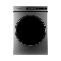 DM561GR Сушильная машина Kuppersberg/ Сушильная машина Kuppersberg, отдельностоящая, глубина 58 см, тепловой насос, 10 кг, 10 программ, отсрочка старта, защита от сминания, ультрафиолет, сенсорное управление, энергоэффективность А+, цвет серый