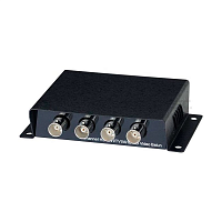 TTP414HD Приёмопередатчик/ SC&T Пассивный 4-канальный приёмопередатчик HDCVI/HDTVI/AHD по витой паре CAT5e/6, до 5Mpix