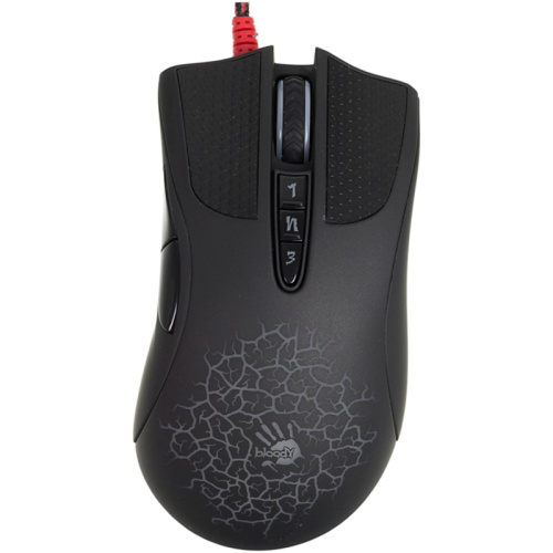 A90 Мышь A4Tech Bloody A90 черный оптическая 6200dpi USB 8but фото 3 A90 Мышь A4Tech Bloody A90 черный оптическая 6200dpi USB 8but фото 3