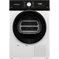 DM592W Сушильная машина Kuppersberg/ Сушильная машина Kuppersberg, High-Tech, загрузка 9 кг, 15 программ, тепловой насос, электронное кнопочное управление, корзина для сушки, блокировка от детей, энергоэффективность А++, цвет белый