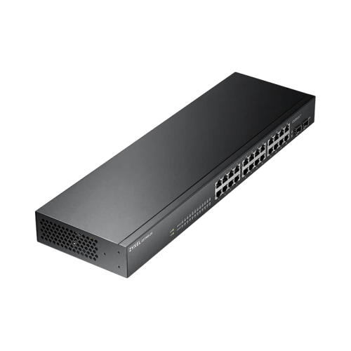 GS1900-24-EU0102F Коммутатор/ Zyxel GS1900-24 Smart L2 switch, rack 19", 24xGE, 2xSFP, silent фото 2 GS1900-24-EU0102F Коммутатор/ Zyxel GS1900-24 Smart L2 switch, rack 19", 24xGE, 2xSFP, silent фото 2