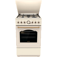 GKS5B70CLI Плита GORENJE/ Тип плиты: комбинированная, Тип варочной поверхности: газовая, Цвет: бежевый, Гриль: Есть, Ширина, см: 50