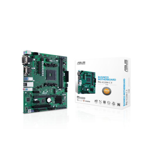 90MB18F0-M0EAYC Материнская плата/ PRO A520M-C II/CSM 90MB18F0-M0EAYC Материнская плата/ PRO A520M-C II/CSM