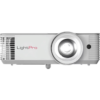 IN0046ST Проектор/ Проектор InFocus [IN0046ST] DLP, WXGA, 4300 lm, 30 000:1, 0.521:1, 2xHDMI 1.4, VGA in/out, Composite Video, 3.5mm in/out, USB-A, RS-232, RJ-45, лампа 15 000ч.(ECO mode), 10W, 27дБ, 2,9 кг, PJ-Link, БЕЛЫЙ
