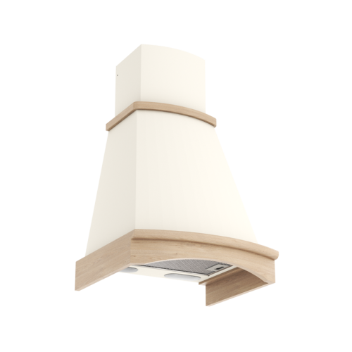 840506 GOOD, Кухонная вытяжка ELIKOR Ротонда 50П-650-П3Л бежевый/дуб неокр.