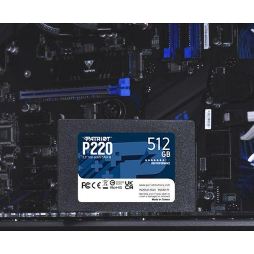 P220S512G25 Твердотельный накопитель Patriot SATA-III 512GB P220S512G25 P220 2.5" [P220S512G25] фото 4