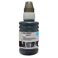 CS-I-C9351 -/ Чернила Cactus CS-I-C9351 черный 100мл для HP DJ 3920/3940/D1360/D1460/D1470/D1560/D2330/D2430/D2460