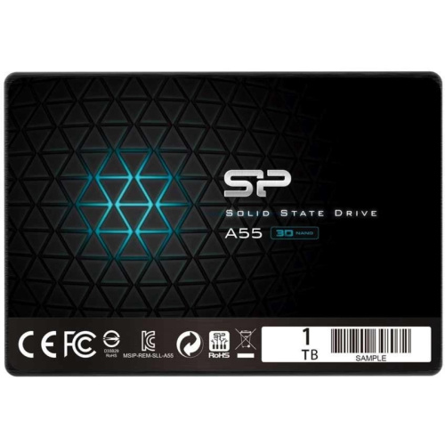 SP001TBSS3A55S25 Твердотельный накопитель Silicon Power SATA-III 1TB SP001TBSS3A55S25 Ace A55 2.5" [SP001TBSS3A55S25]
