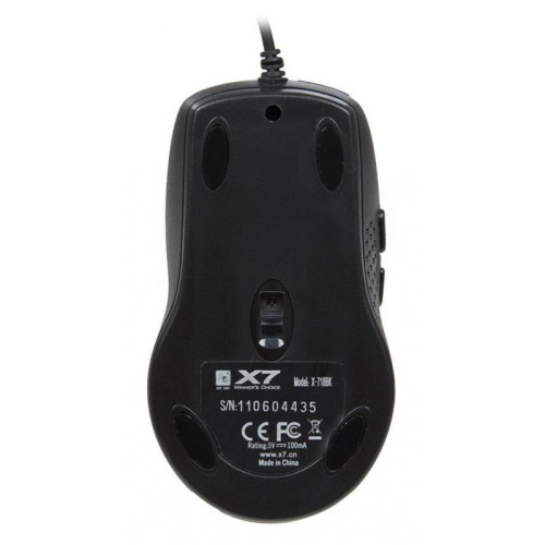 X-718BKUSB Мышь A4Tech X-718BK черный оптическая 3000dpi USB 6but (X-718BK USB) фото 2 X-718BKUSB Мышь A4Tech X-718BK черный оптическая 3000dpi USB 6but (X-718BK USB) фото 2