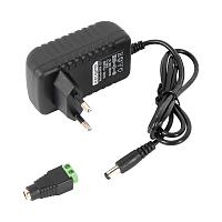 MOLLUSK-VRK12/1 8830 Mollusk-VRK 12/1 источник питания 12В, 1А. Сетевой диапазон 110-245В встр. вилка