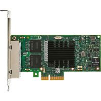 I350T4V2 Сетевая карта/ Intel® Ethernet Server Adapter I350-T4, 4 x Gbit Ports RJ-45, PCI-E x4, iSCSI, NFS, VMDq