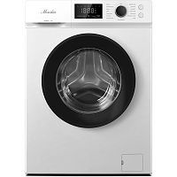 MWM450Blanc Стиральная машина MONSHER/ Стиральная машина MONSHER, отдельностоящая, фронтальная, 16 программ, загрузка 7 кг, 1200 об/мин, сенсорное/механическое управление, инверторный двигатель, отложенный старт, блокировка от детей, энергоэффективность А