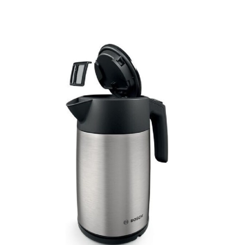 TWK7L460 Чайник BOSCH/ Цвет: стальной, черный, 2400 Ватт, скрытый нагр.элемент, 1.7 л фото 5