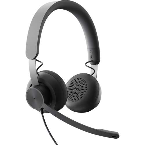 981-000875 Гарнитура/ Logitech Headset Zone Wired UC Graphite