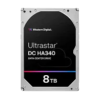 WUS721208BLE604 Жесткий диск/ HDD WD SATA 3.2 LFF Server 8Tb Ultrastar DC HA340 7200 6Gb/s 256MB 1 year warranty (replacement HUS728T8TALE6L4, HUH721008ALE604, ST8000NM017B)