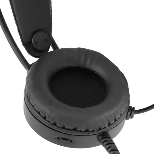 1796949 Наушники с микрофоном Oklick HS-L300G черный 2.2м мониторные оголовье (1796949) фото 5