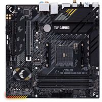TUFGAMINGB550M-PLUSWIFIII Материнская плата ASUS TUF GAMING B550M-PLUS WIFI II Soc-AM4 AMD B550 4xDDR4 mATX AC`97 8ch(7.1) 2.5Gg RAID+HDMI+DP [TUF GAMING B550M-PLUS WIFI II]