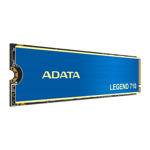 ALEG-710-512GCS Твердотельный накопитель/ ADATA SSD LEGEND 710, 512GB, M.2(22x80mm), NVMe 1.4, PCIe 3.0 x4, 3D NAND, R/W 2400/1000MB/s, IOPs 90 000/150 000, TBW 130, DWPD 0.23, with Heat Sink (3 года) фото 2