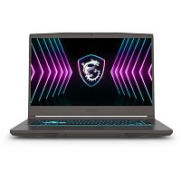 9S7-16R831-3602 Ноутбук MSI Thin 15 B2RVE-3602XRU Core 5 210H 16Gb SSD512Gb NVIDIA GeForce RTX4050 6Gb 15.6" IPS FHD (1920x1080) без ОС grey WiFi BT Cam (9S7-16R831-3602)