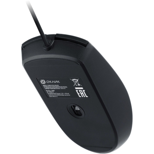 1909417 Мышь Oklick 100M черный оптическая 1600dpi USB для ноутбука 4but (1909417) фото 7 1909417 Мышь Oklick 100M черный оптическая 1600dpi USB для ноутбука 4but (1909417) фото 7