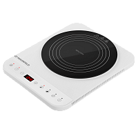 EFI271TWH Индукционная плитка MAUNFELD/ Индукционная плитка MAUNFELD, 1 конфорка, 5 программ, таймер, дисплей, цвет белый