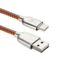 ACD-U926-C2N Кабели USB ACD USB кабель ACD-Allure Type-C ; USB-A Кожа, 1м, коричневый (ACD-U926-C2N)