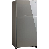 SJXG60PGSL Холодильник Sharp/ Холодильник. 187x86.5x74 см. 422 + 178 л, No Frost. A++ Серебристый.