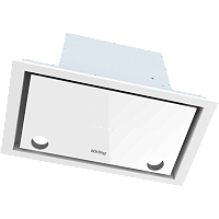 KHI6777GW Встраиваемая вытяжка Korting/ 60 см, 3 режима, 800 м3/ч, белый цвет