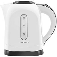 MGK-632W Чайник MAUNFELD/ Чайник MAUNFELD MGK-632W, объем 1.5 л, подсветка, отключение при закипании, цвет белый