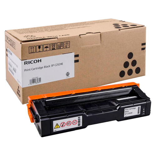 407716 Print Cartridge Black SP C252HE 407716 Print Cartridge Black SP C252HE