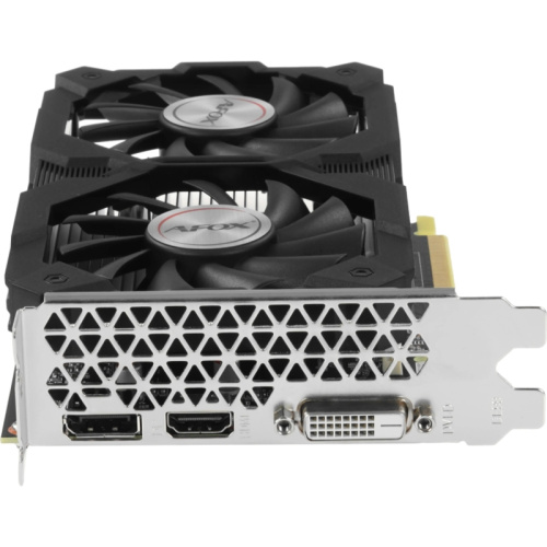 AFRX550-2048D5H2-V4 Видеокарта Afox RX550 2GB GDDR5 128bit DVI DP HDMI 2FAN RTL фото 3