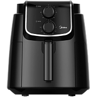 MAF-TN40D Аэрогриль Midea/ Аэрогриль Midea, мощность 1500 Вт, объем 4.7 л, таймер на 60 минут с автоматическим отключением, температура до 200 градусов, цвет черный