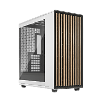 FD-C-NOR1X-06 Корпус ПК без блока питания/ Case Fractal Design North XL RC Chalk TG Clear, Full-Tower, 3x140mm, 2xUSB-A 3.0 + 1xUSB 3.2 Type-C, ATX, mATX, mITX White