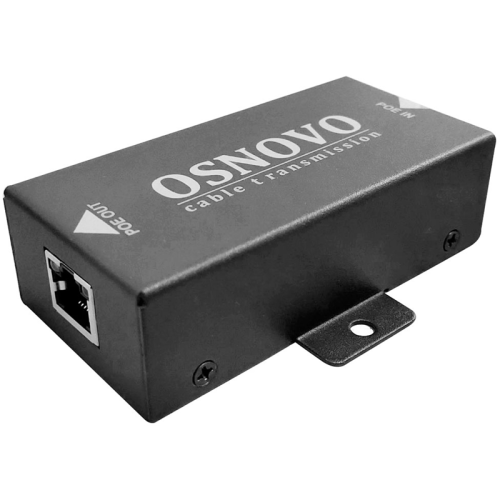 E-PoE/1 РоЕ удлинитель/ OSNOVO PoE удлинитель 10M/100M Fast Ethernet до 500м