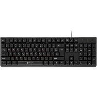 654570 Клавиатура Oklick 100M HW3 черный USB (654570)