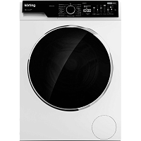 KWM42ILS1269 Стиральная машина Korting/ Узкая, Отдельностоящая, Стирка с паром, Фронтальная, Глубина 42 см, 6 кг, 15 программ, А+++, белый цвет