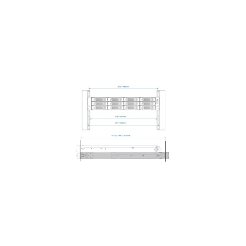 RAIL-B02 Комплект направляющих/ QNAP RAIL-B02 Rail kit фото 2