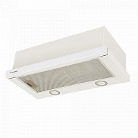 VSFast(Glass)60Beige ВЫТЯЖКА MAUNFELD VS Fast (Glass) 60 Beige/ встраиваемая с выдвижной кареткой, 60 см, 850 м3, 2 скорости, кнопочное управление, бежевый