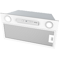 KHI6755W Вытяжка Korting/ встраиваемая, 60 см, 800 м3/ч, белый цвет