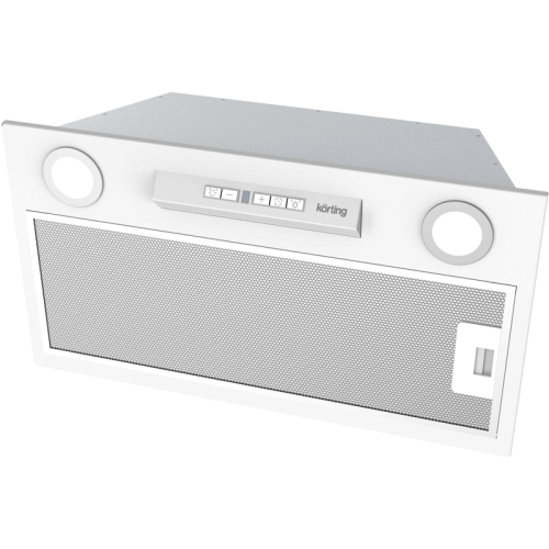 KHI6755W Вытяжка Korting/ встраиваемая, 60 см, 800 м3/ч, белый цвет