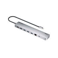 UH3240 Многопортовая док-станция 11-в-1 с портом USB-C и функцией сквозной передачи питания (Power Pass-Through)/ USB-C Multiport with PD