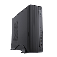 FL-418-SFX400-U32C Корпус с блоком питания 400Вт./ Case Foxline mATX Desktop 400W FL-418 mATX case, black, w/PSU SFX 400W, w/2xUSB3.0+2xUSB2.0+1xType-C (USB2.0)