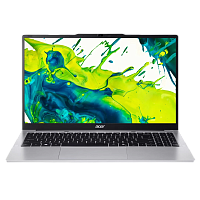 NX.D5HEX.006 Ноутбук/ ACER Aspire Lite AL15-72P-598M 15.6"(1920x1080 (матовый) IPS)/Intel Core i5 13420H(2.1Ghz)/16384Mb/512PCISSDGb/noDVD/Int:Intel HD/Cam/BT/WiFi/50WHr/war 1y/1.5kg/Silver/NoOS