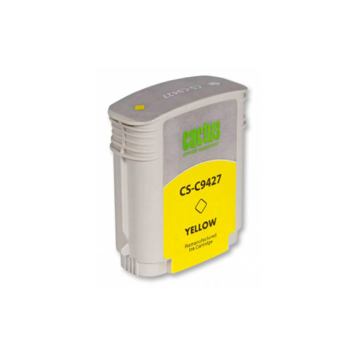 -/ Картридж струйный Cactus CS-C9427 №85 желтый (72мл) для HP DJ 30/130 фото 2